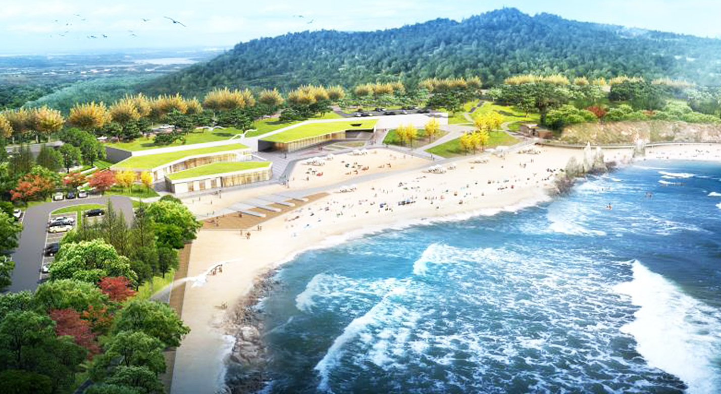 青島西海岸藍灣路慢性系統(tǒng)暨沿海視覺通廊PPP 項目